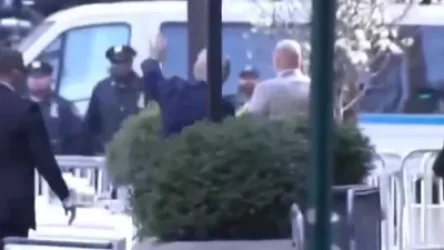 ՏԵՍԱՆՅՈՒԹ. Հրապարակվել են Թրամփի` Նյու Յորք ժամանելու կադրերը