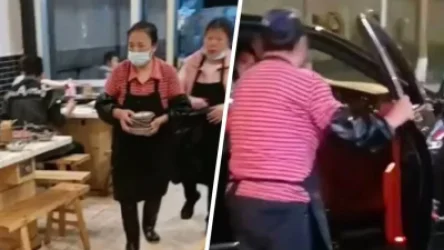 Սպասք լվացող չինուհին Bentley-ով է տուն գնում