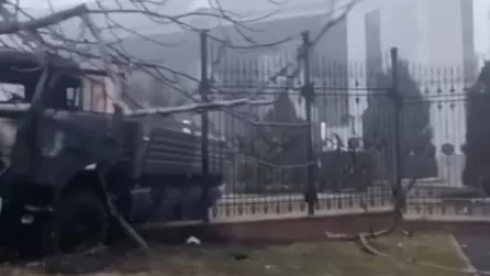 ՏԵՍԱՆՅՈՒԹ. Ահա, թե ինչ տեսք ունի Ալմաթիի նախագահական նստավայրը` բախումներից հետո