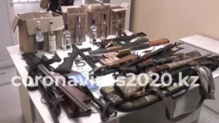 ՏԵՍԱՆՅՈՒԹ. Ձերբակալված ահաբեկիչների մոտ հայտնաբերվել են զենքեր, արտասահմանյան անձնագրեր. Ղազախստան