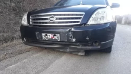 Լուսանկարներ. Ադրբեջանցիները քարերով հարվածել են հայ վարորդի ավտոմեքենային