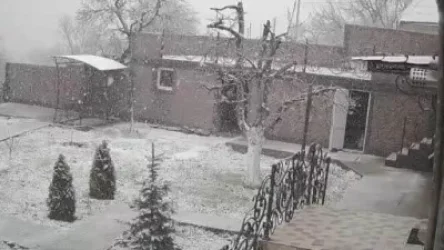 Հրազդանում և Թալինում ձյուն է տեղում