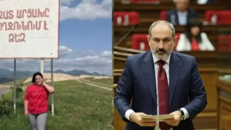 Փաշինյանի ուղղությամբ անձրևանոց նետած կնոջը մեղադրանք է առաջադրվել