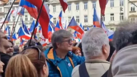 ՏԵՍԱՆՅՈՒԹ․ Հակակառավարական ցույց՝ Պրահայի կենտրոնում