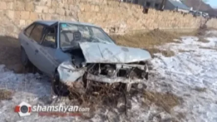 Ավտովթար` Գեղարքունիքի մարզում. վարորդը տեղափոխվել է հիվանդանոց