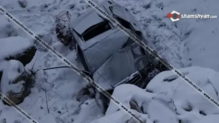 Բախվել է քարերին և հայտնվել անդունդում. ավտովթար` Կոտայքի մարզում