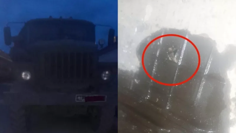 Photos: Consequences of Azerbaijani Gunfire on Vehicle Transporting Armenian Soldiers