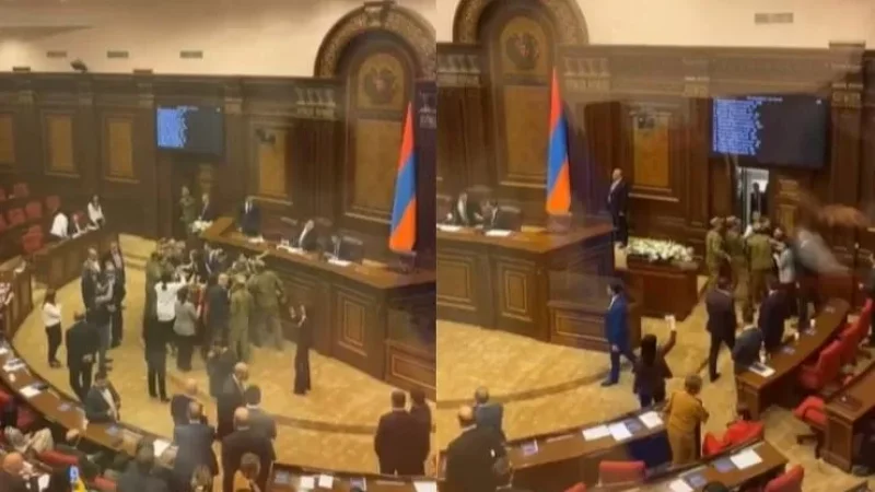 Աղմկահարույց միջադեպի ժամանակ պատռել են Գեղամ Մանուկյանի կոստյումը․ «Ժողովուրդ»