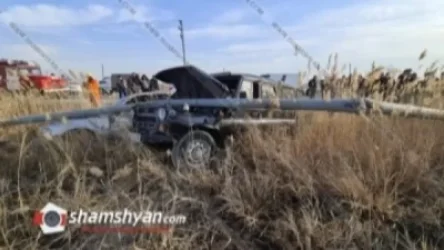 Ավտովթար` Արարատի մարզում. վթարի ենթարկվածները հարսանքավորներ են