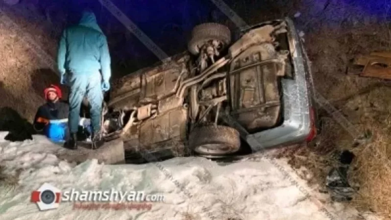 Կասկադյորական ավտովթար՝ Ծաղկաձորում․ վարորդը եղել է ոչ սթափ վիճակում