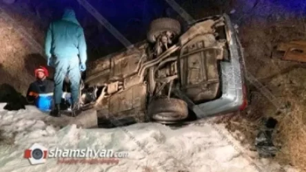 Կասկադյորական ավտովթար՝ Ծաղկաձորում․ վարորդը եղել է ոչ սթափ վիճակում