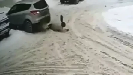 18+ ՏԵՍԱՆՅՈՒԹ. Թաթարստանում մեքենան 2 անգամ վրաերթի է ենթարկել 77-ամյա տարեց կնոջը