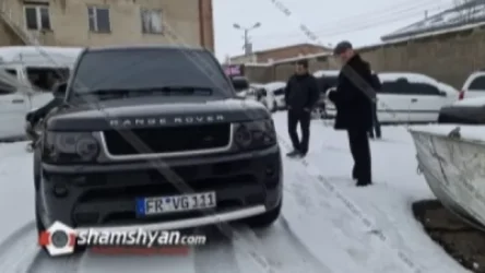 Ոստիկանները ծննդյան օրը նվեր մատուցեցին խմած և կեղծ համարանիշներով Range Rover-ի վարորդին