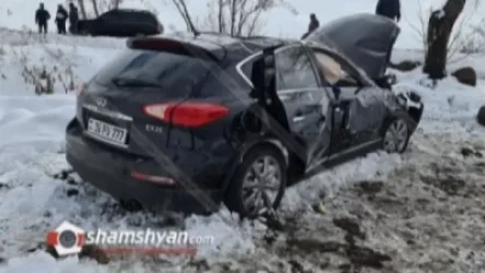 Բախվել է ծառին և գլխիվայր շրջվել. ավտովթար` Գեղարքունիքի մարզում