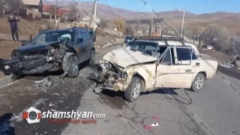 Ավտովթար՝ Գեղարքունիքի մարզում․ 8 հոգի տեղափոխվել է հիվանդանոց