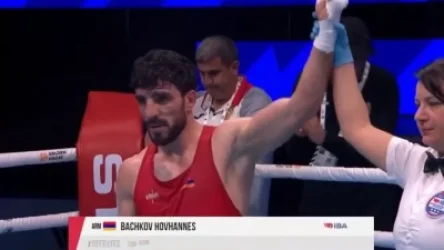 Բռնցքամարտիկ Հովհաննես Բաչկովը հաղթանակի հասավ մրցակցի նկատմամբ