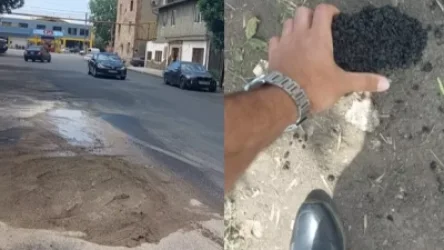 ՏԵՍԱՆՅՈՒԹ. «Ամեն տեղ նստվածք ու փոսեր են». ձեռքով պոկվող ասֆալտ Երևանում