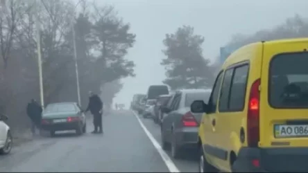 ՏԵՍԱՆՅՈՒԹ․ Հսկայական հեթեր՝ Սլովակիայի հետ ուկրաինական սահմանային անցակետում