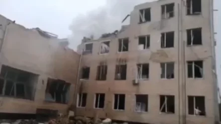 ՏԵՍԱՆՅՈՒԹ. Կիևի մարզի շրջկենտրոնի զորամասը` ռուսների գնդակոծությունից հետ