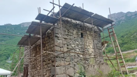 Սյունիքի Համլետավան գյուղում վերականգնվում է 17-18-րդ դարերի մատուռ–դամբարանը