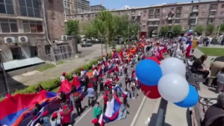 ՏԵՍԱՆՅՈՒԹ. Երևանում մեկնարկել է «Անմահ գնդի» երթը
