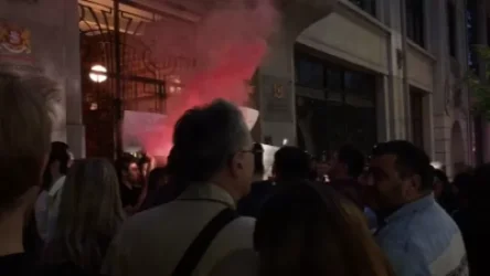 ՏԵՍԱՆՅՈՒԹ․ Թբիլիսիում բողոքի ցույց է սկսվել՝ ընդդեմ Ռուսաստանի հետ վիզայի ռեժիմի և թռիչքների արգելքի չեղարկման