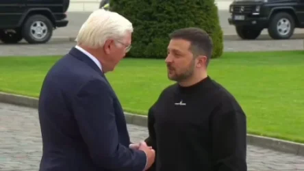 ՏԵՍԱՆՅՈՒԹ․ Զելենսկին հանդիպել է Գերմանիայի նախագահ Ֆրանկ-Վալտեր Շտայնմայերի հետ