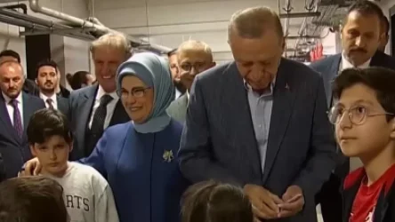 ՏԵՍԱՆՅՈՒԹ․ Էրդողանը քվեարկել է Ստամբուլի ընտրատեղամասերից մեկում