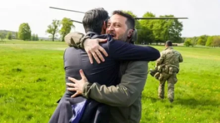 Զելենսկին ժամանեց  Լոնդոն