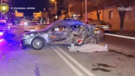 ՏԵՍԱՆՅՈՒԹ. Երկու ավտոմեքենաների բախման հետևանքով մեկ անձ մահացել է. ՔԿ-ն մանրամասնում է