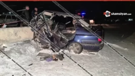 Ողբերգական ավտովթար՝ Արագածոտնի մարզում. կա զոհ, վիրավոր