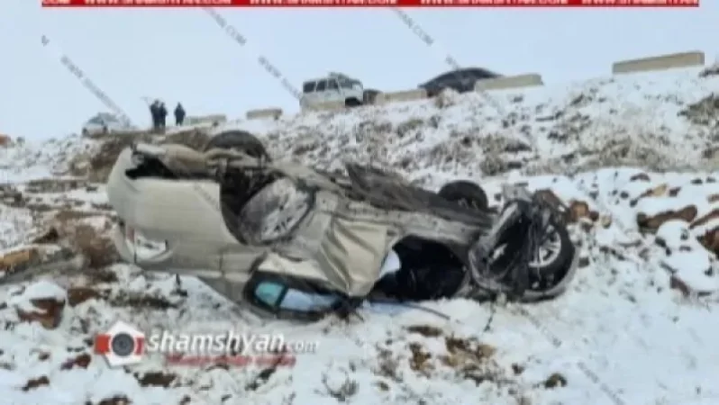 Խոշոր ավտովթար՝ Արագածոտնի մարզում․ կա 3 վիրավոր