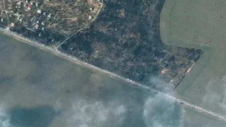 Արբանյակային լուսանկար Մարիուպոլ քաղաքից. մարդիկ զանգվածաբար լքում են այն