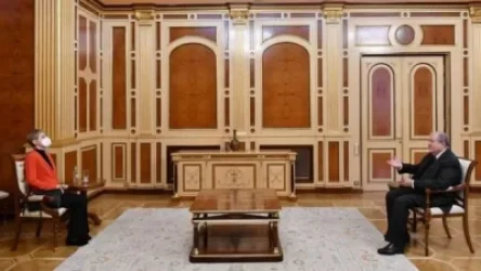 Նախագահ Արմեն Սարգսյանն ընդունել է Հայաստանում Բուլղարիայի դեսպանին