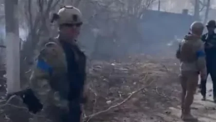 ՏԵՍԱՆՅՈՒԹ. Ամերիկացի կամավոր զինյալները՝ Կիևի մարզում