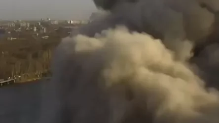 ՏԵՍԱՆՅՈՒԹ․ Ռուսական թևավոր հրթիռի կողմից Նիկոլաև քաղաքի մարզային պետական ​​վարչակազմի շենքի խոցման պահը