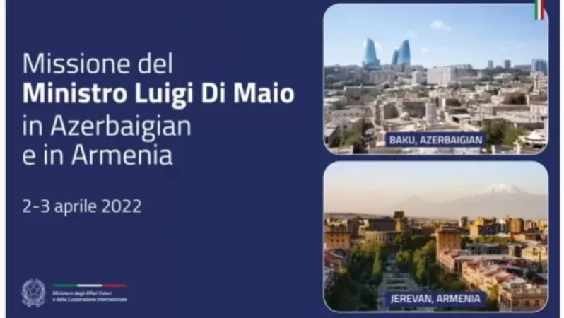 Հայաստան կժամանի Իտալիա ԱԳՆ ղեկավարը