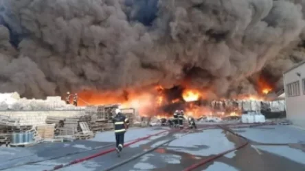 ՏԵՍԱՆՅՈՒԹ. Խոշոր հրդեհ՝ ադրբեջանական Սումգայիթ քաղաքում