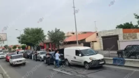 Շղթայական ավտովթար «Զվարթնոց» օդանավակայանի ճանապարհին