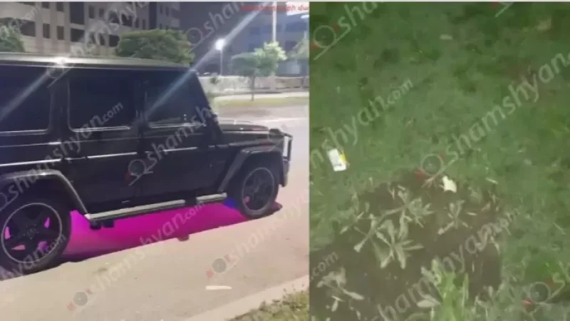 Երևանում «Յաշիկի» վարորդը թմրանյութ է դուրս նետել, երբ պարեկները կանգնեցրել են նրան