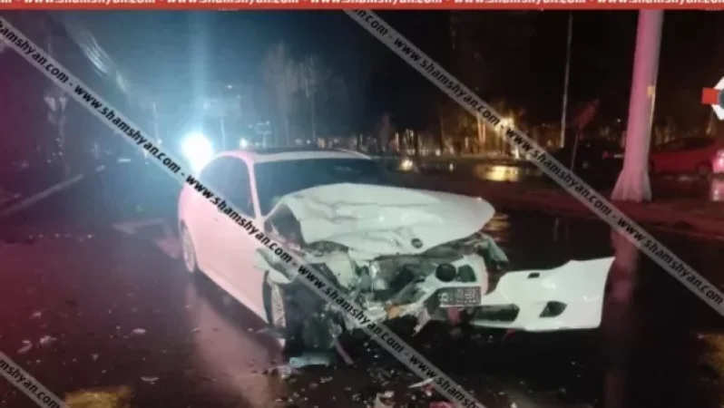 Serious Accident in Abovyan City