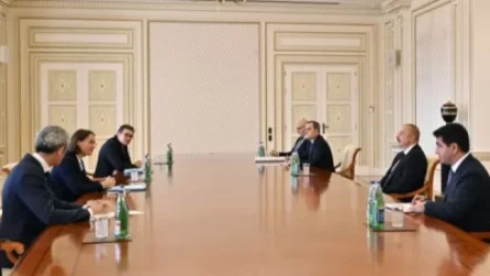 Ալիևն ընդունել է Մակրոնի խորհրդականին