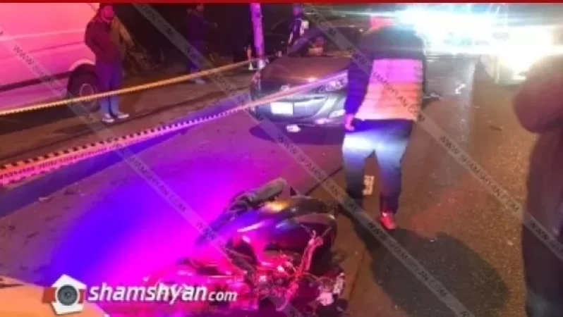 «Աջափսանդալային» ավտովթար Երևանում․ բախվել են «Ջորին», Honda-ն, Mazda-ն, Opel-ը, Hyundai-ն և մոպեդը