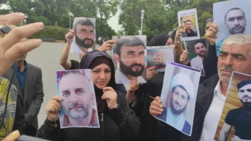 Protest Held Near Azerbaijani Presidential Administration Building