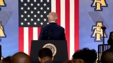 ՏԵՍԱՆՅՈՒԹ. Բայդենն օդում ձեռքսեղմում է արել, ապա «մոլորվել»