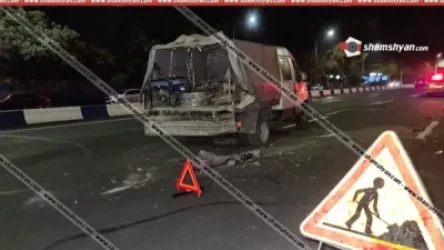 Երևանում Suzuki-ն վրաերթի է ենթարկել դիտահորերը փոխող աշխատակցին, հարվածել կայանված մեքենաների. Shamshyan. com