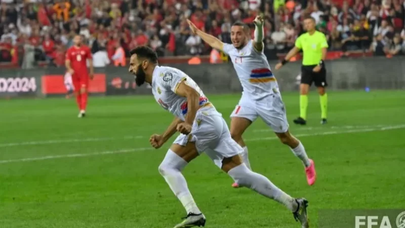 Թուրքիա -Հայաստան խաղը ավարտվեց ոչ ոքի․ մեր հավաքականը շարունակում է պայքարը Եվրո-2024-ում