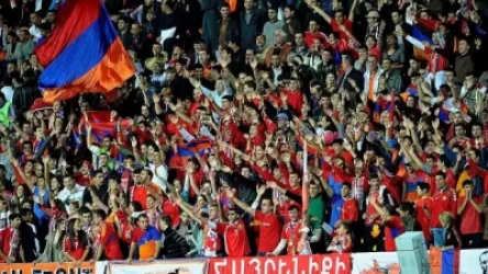 Ֆուտբոլի Ֆեդերացիան արգելել է 1 անձի մուտքը Հայաստան-Իտալիա ու Հայաստան-Բոսնիա և Հերցեգովինա հանդիպումներին