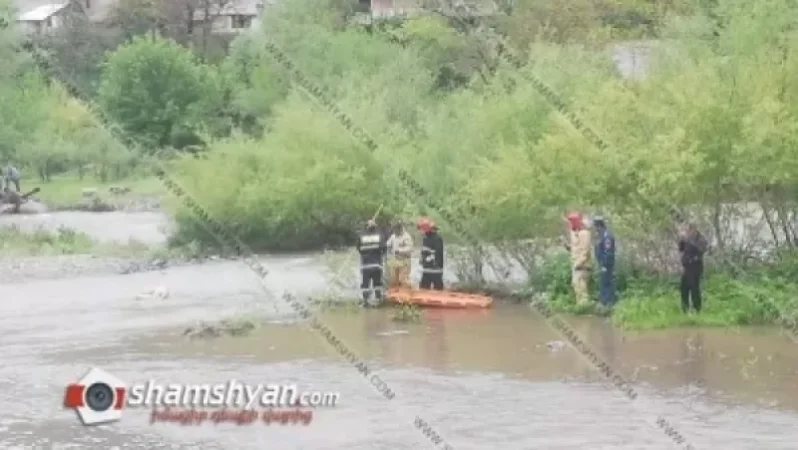 Ողբերգական դեպք Լոռու մարզում. մի քանի օր որպես անհայտ կորած, որոնվող տղամարդու դին դուրս են բերել գետից