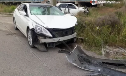 Ավտովթար` Արարատի մարզում. կա 5 վիրավոր, որոնցից 1-ի վիճակը ծայրահեղ ծանր է. Shamshyan com